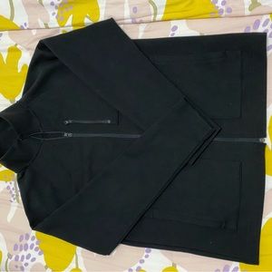 Mens banana republic zip up fleece jacket new condition